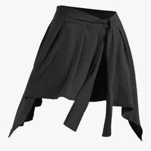 Women Ladies Ballet Short Skirt Dance Chiffon Wrap Skirt